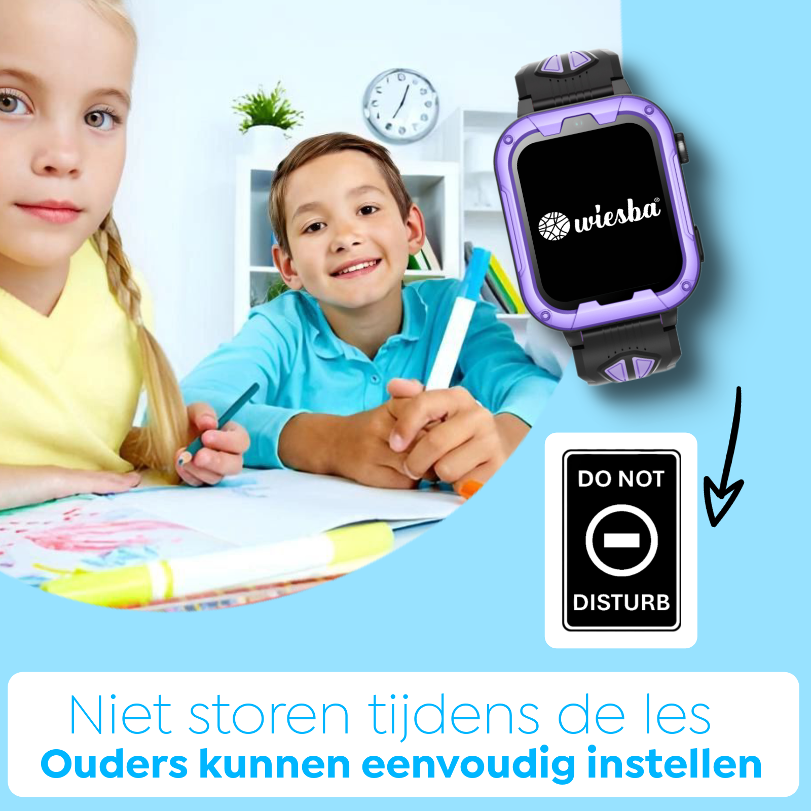 Wiesba WB40 gps kindersmartwatch