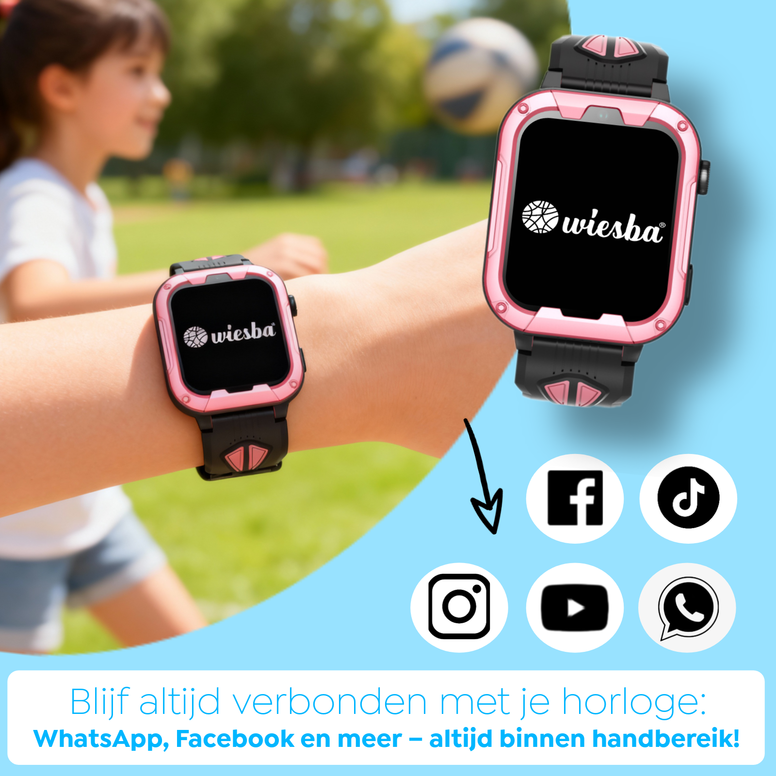 Wiesba WB40 gps kindersmartwatch