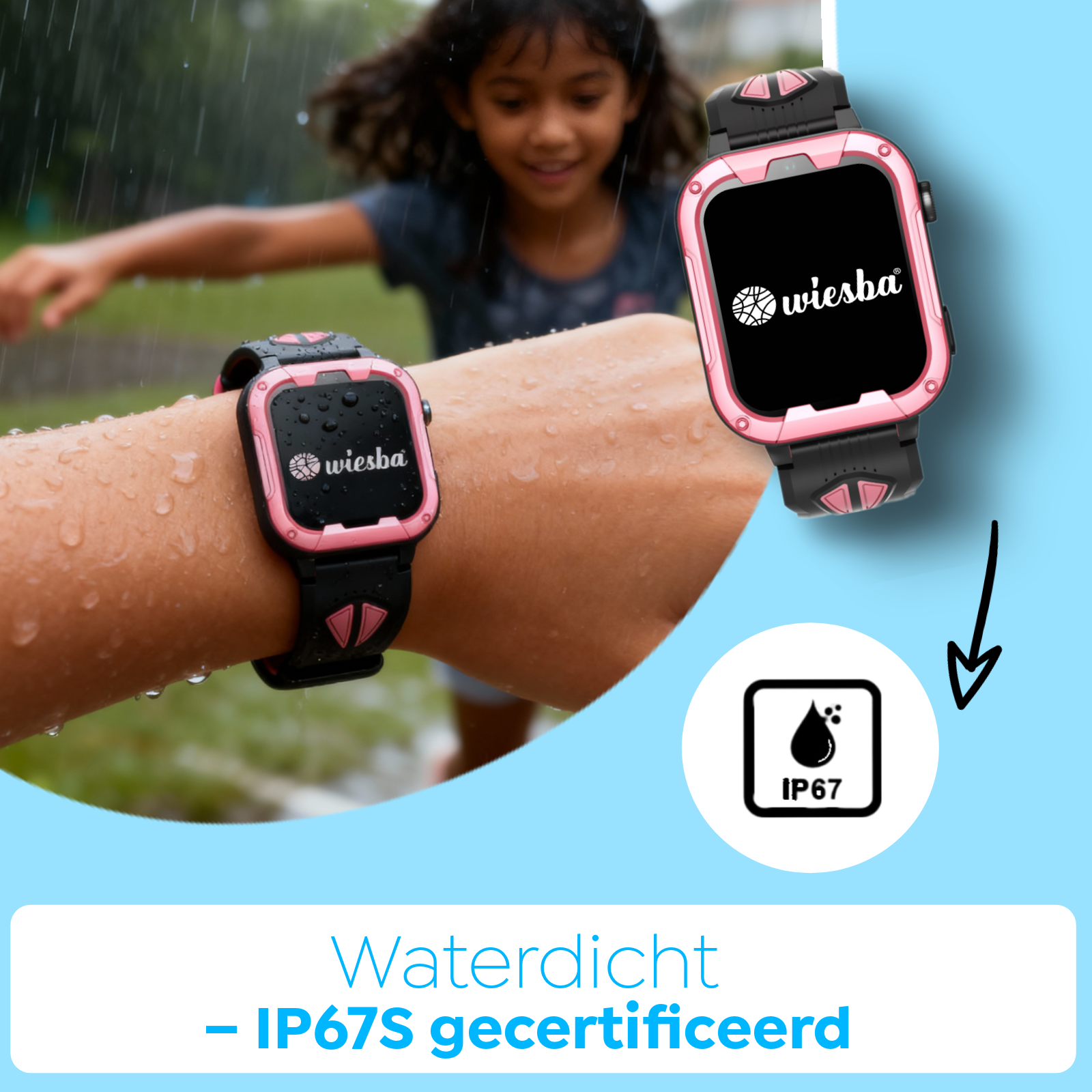 Wiesba WB40 gps kindersmartwatch