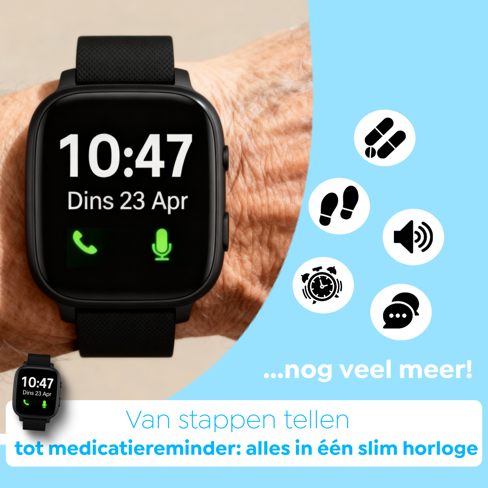 Wiesba WB5S senior Horloge