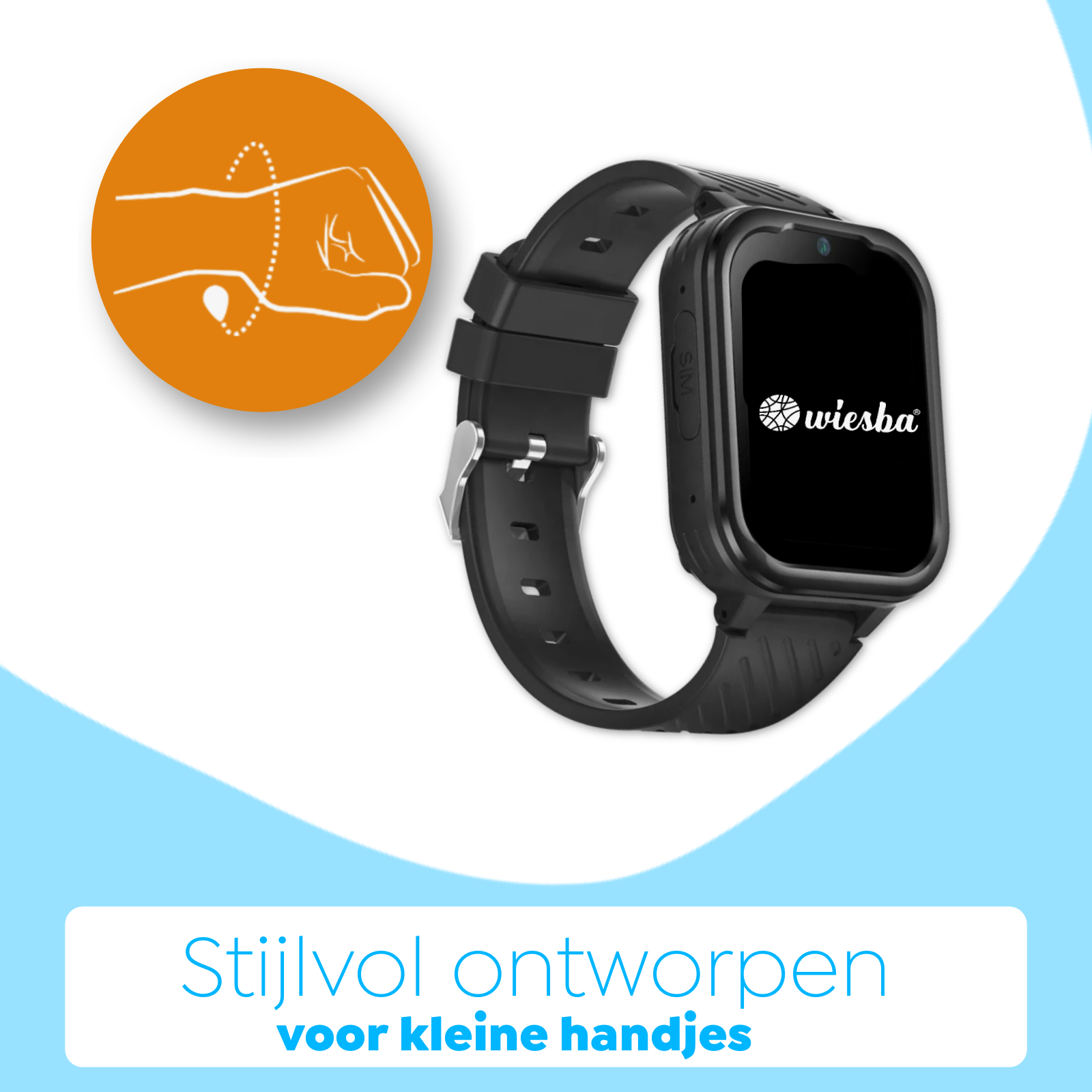 Wiesba WB39 gps kindersmartwatch
