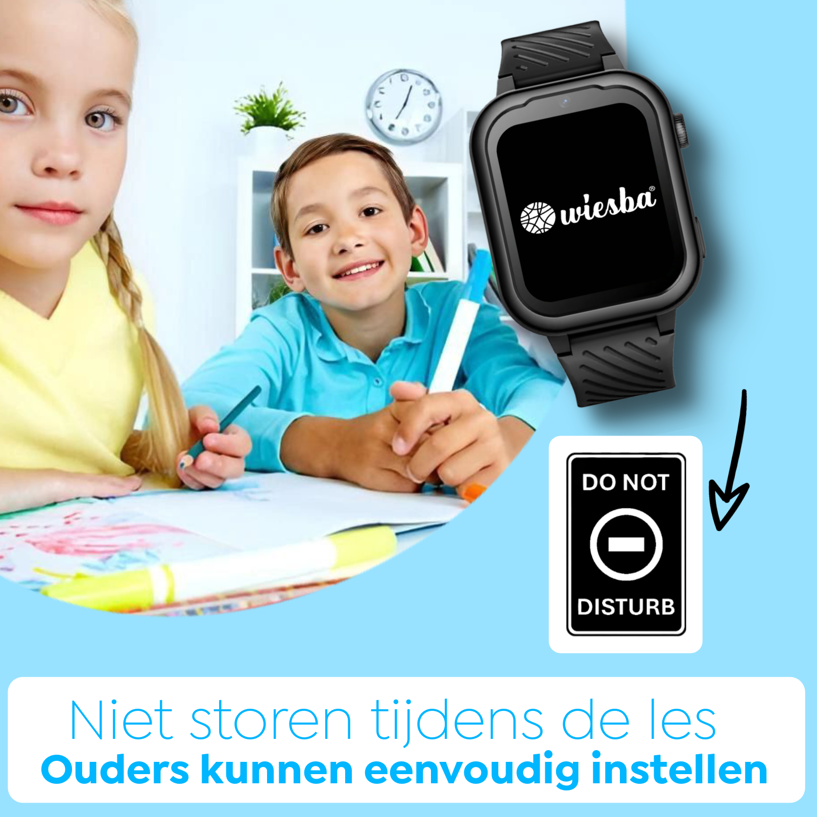 Wiesba WB39 gps kindersmartwatch