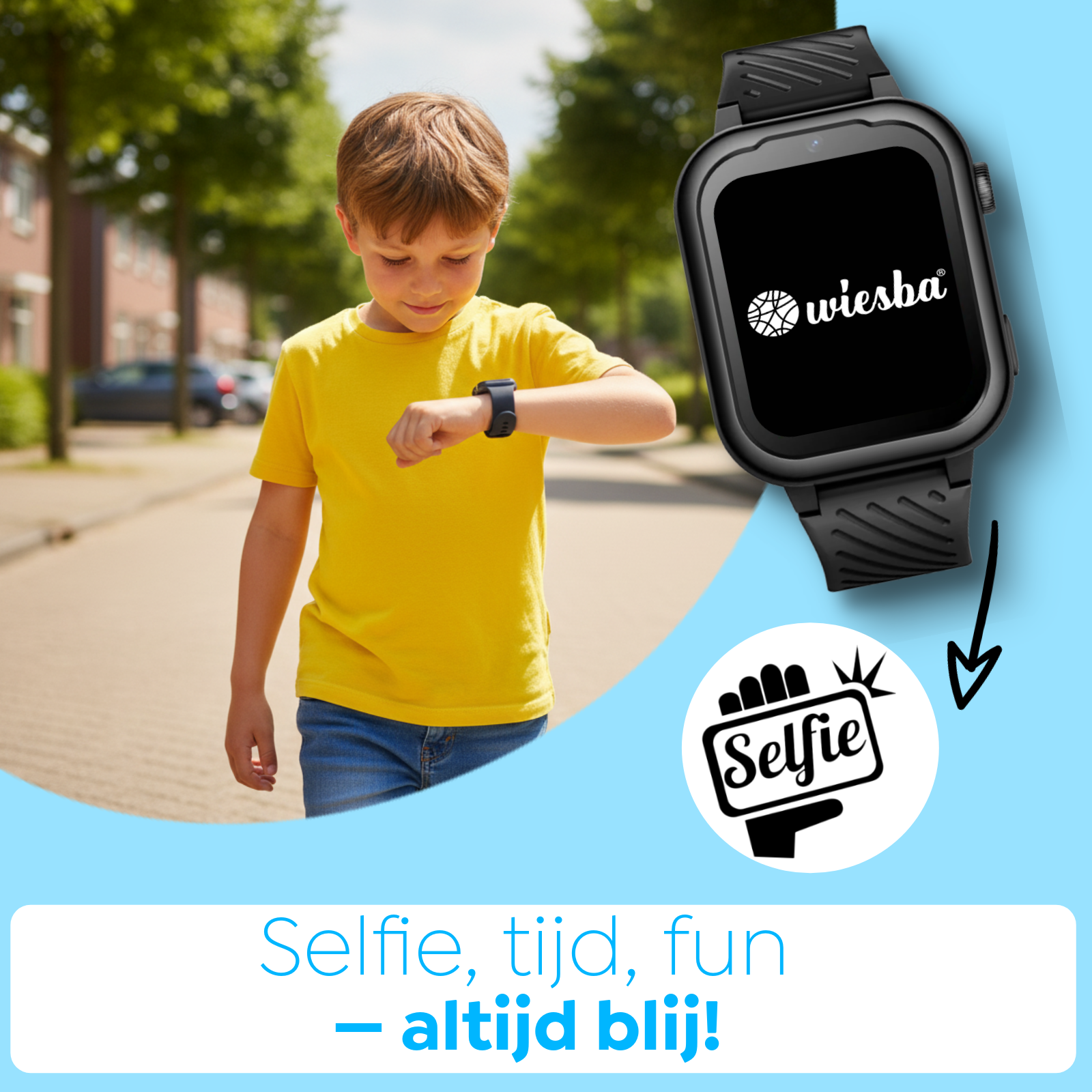 Wiesba WB39 gps kindersmartwatch