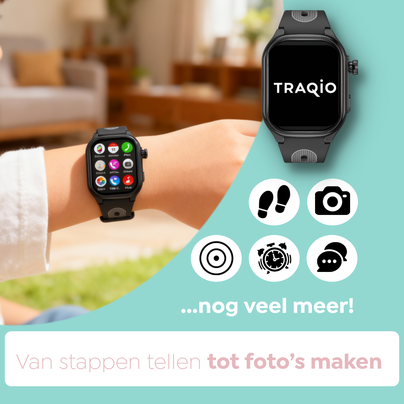 Traqio TRQ08 gps kindersmartwatch