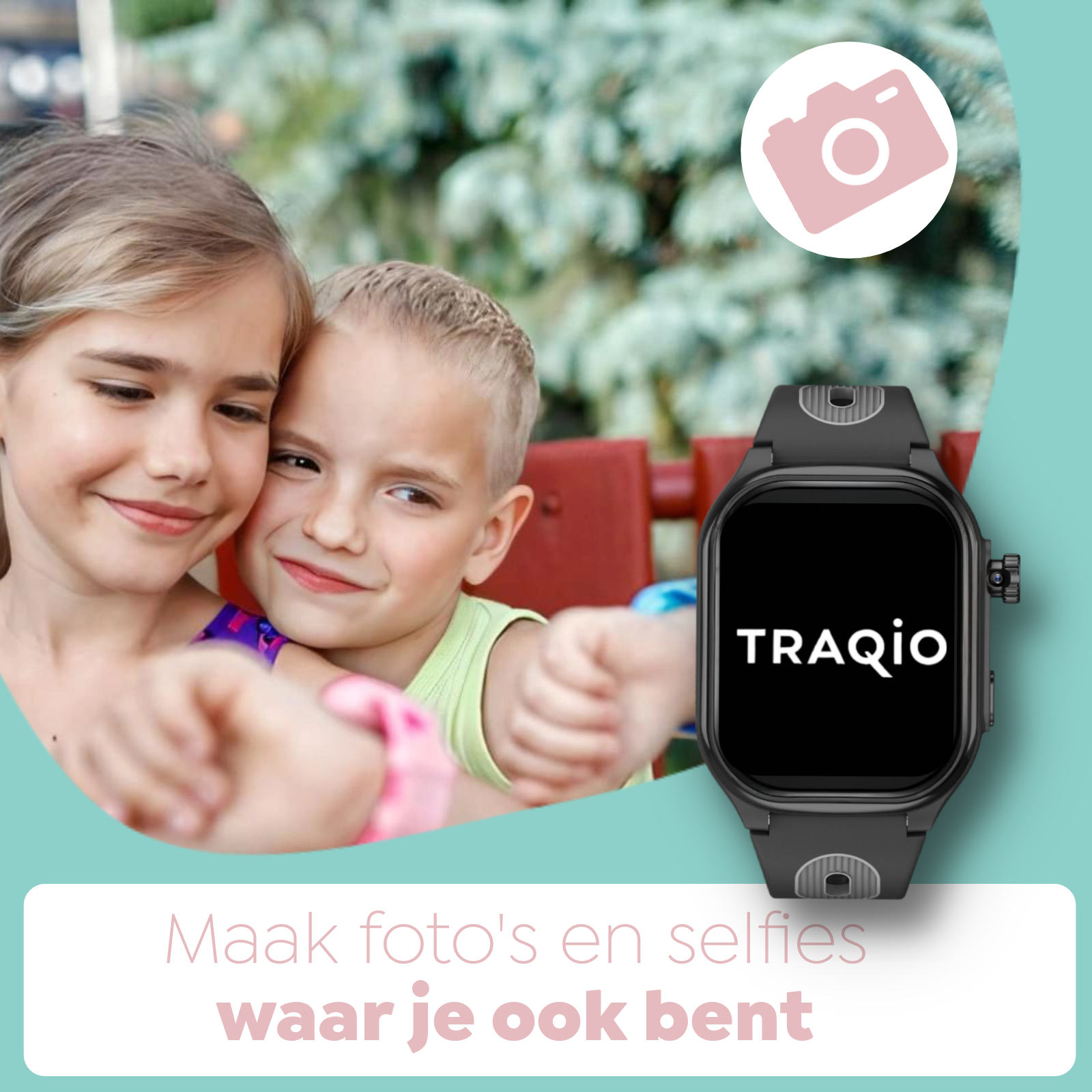 Traqio TRQ08 gps kindersmartwatch