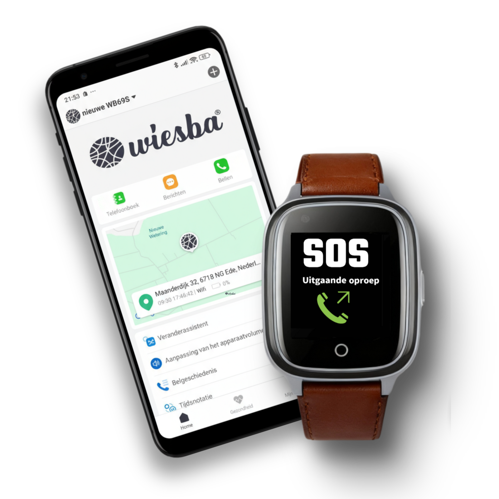 Wiesba WB34S senior Horloge