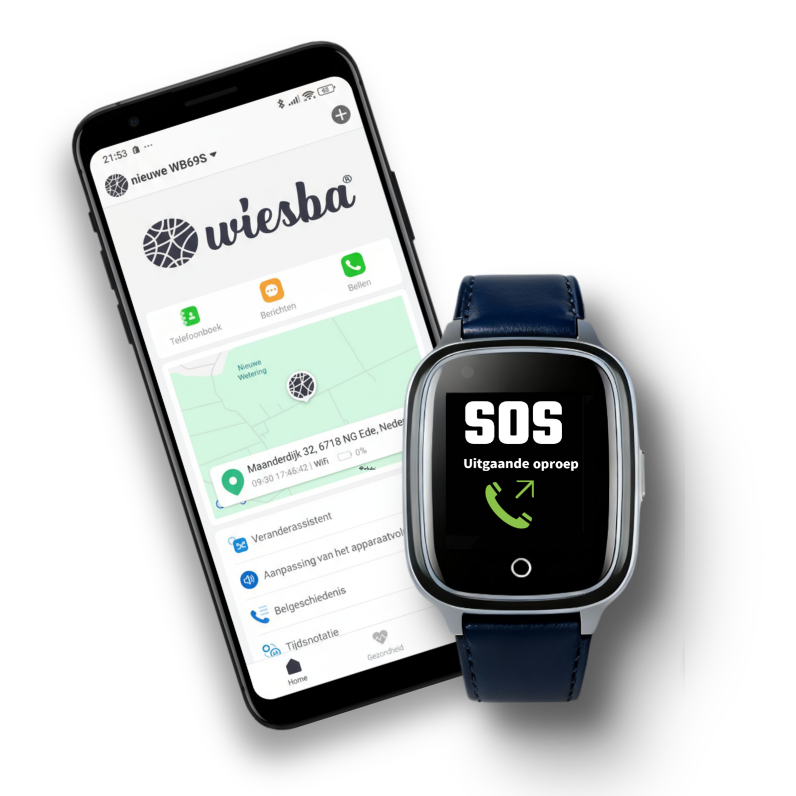 Wiesba WB34S senior Horloge