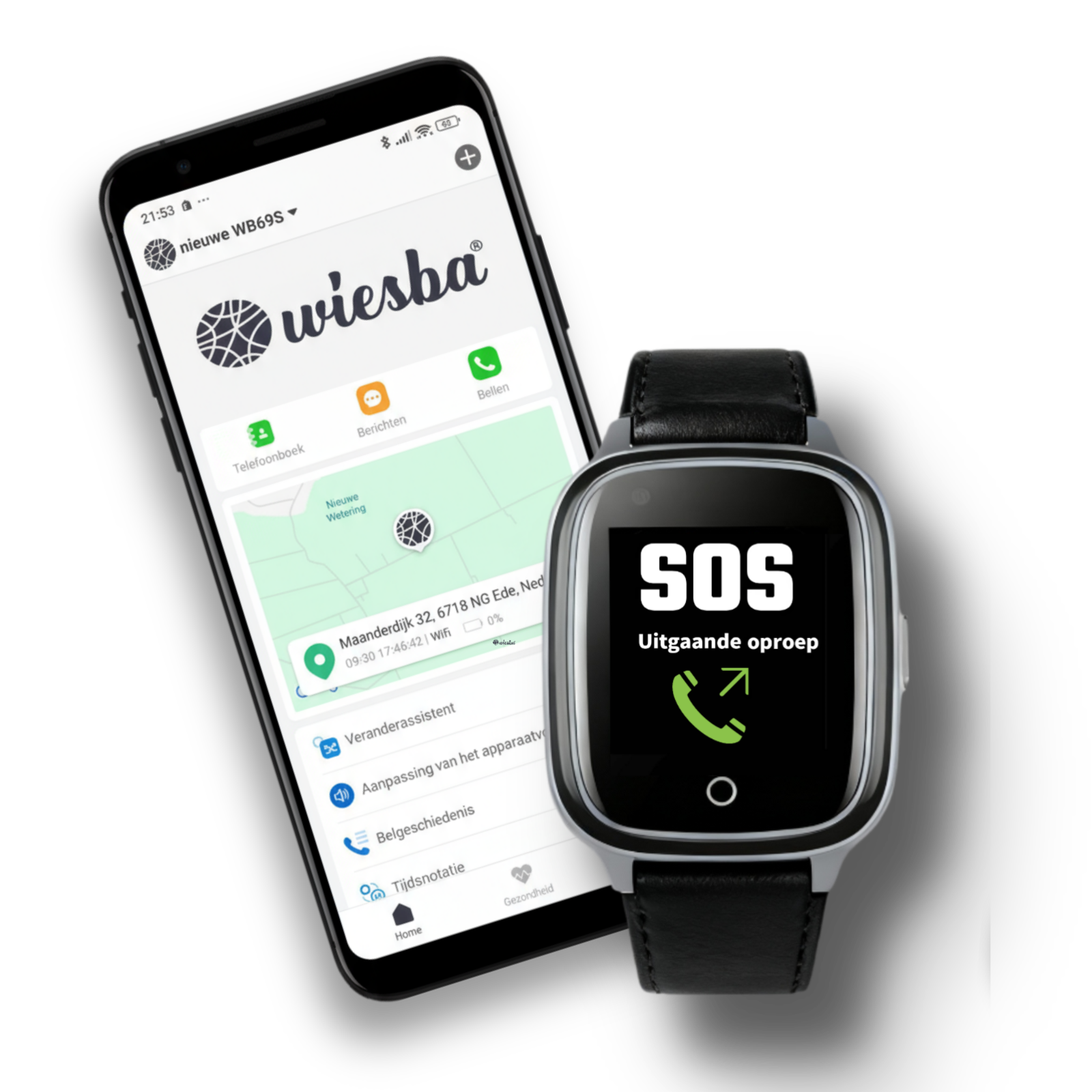 Wiesba WB34S senior Horloge