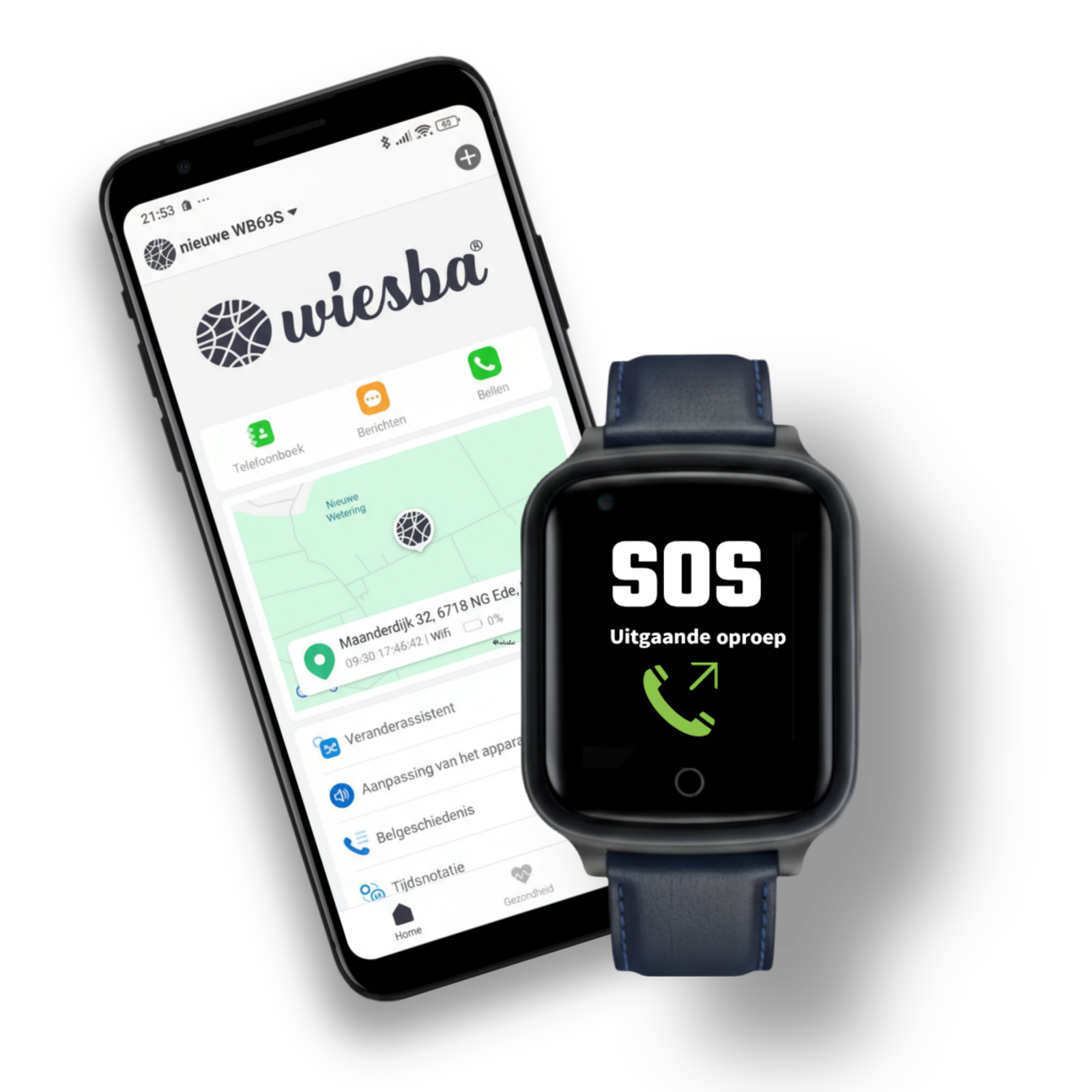 Wiesba WB73S senior smartwatch