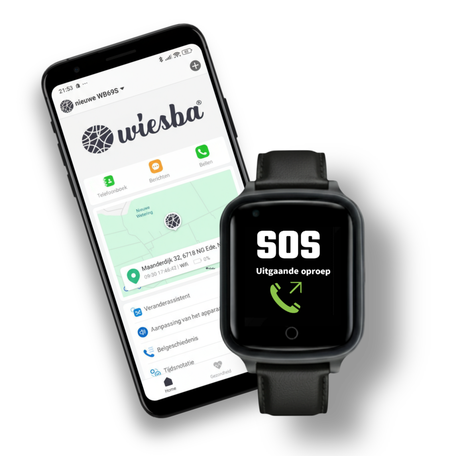Wiesba WB73S senior smartwatch