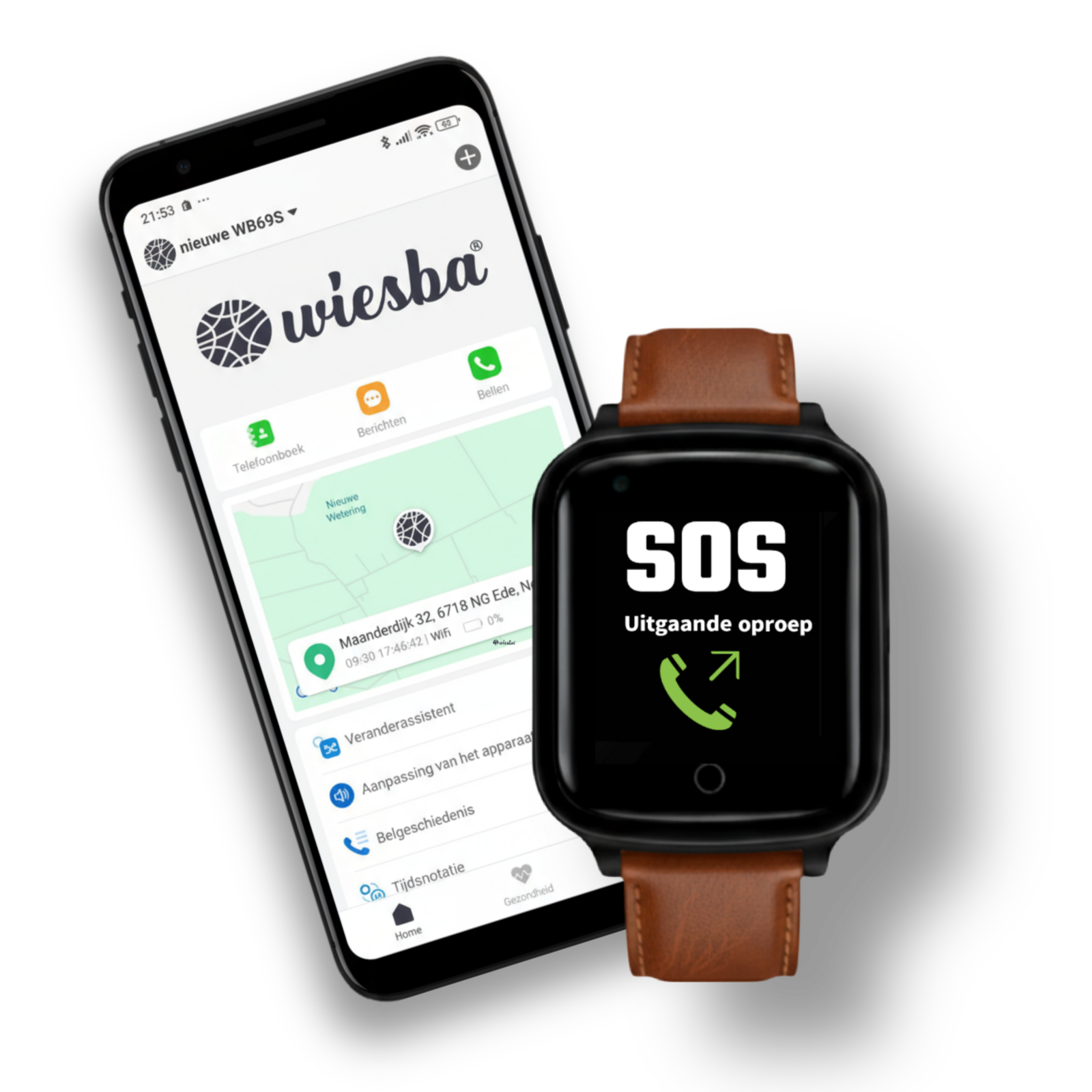 Wiesba WB73S senior smartwatch