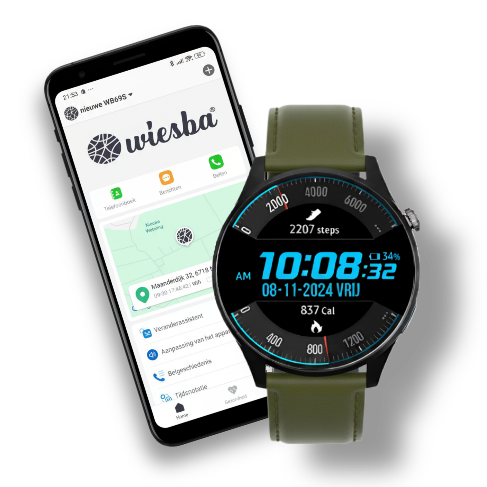 Wiesba WB58S senior Horloge