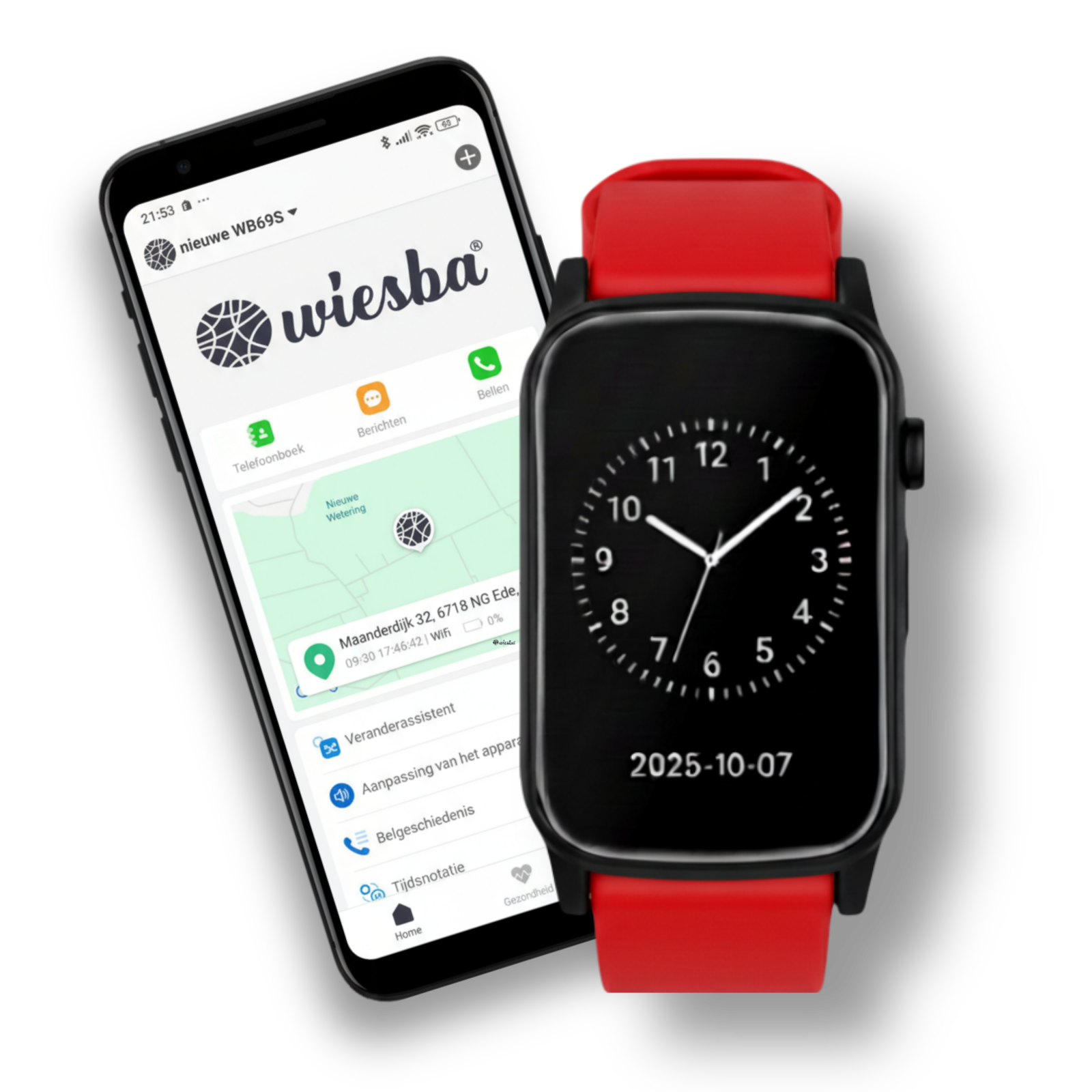 Wiesba WB80S senior Horloge