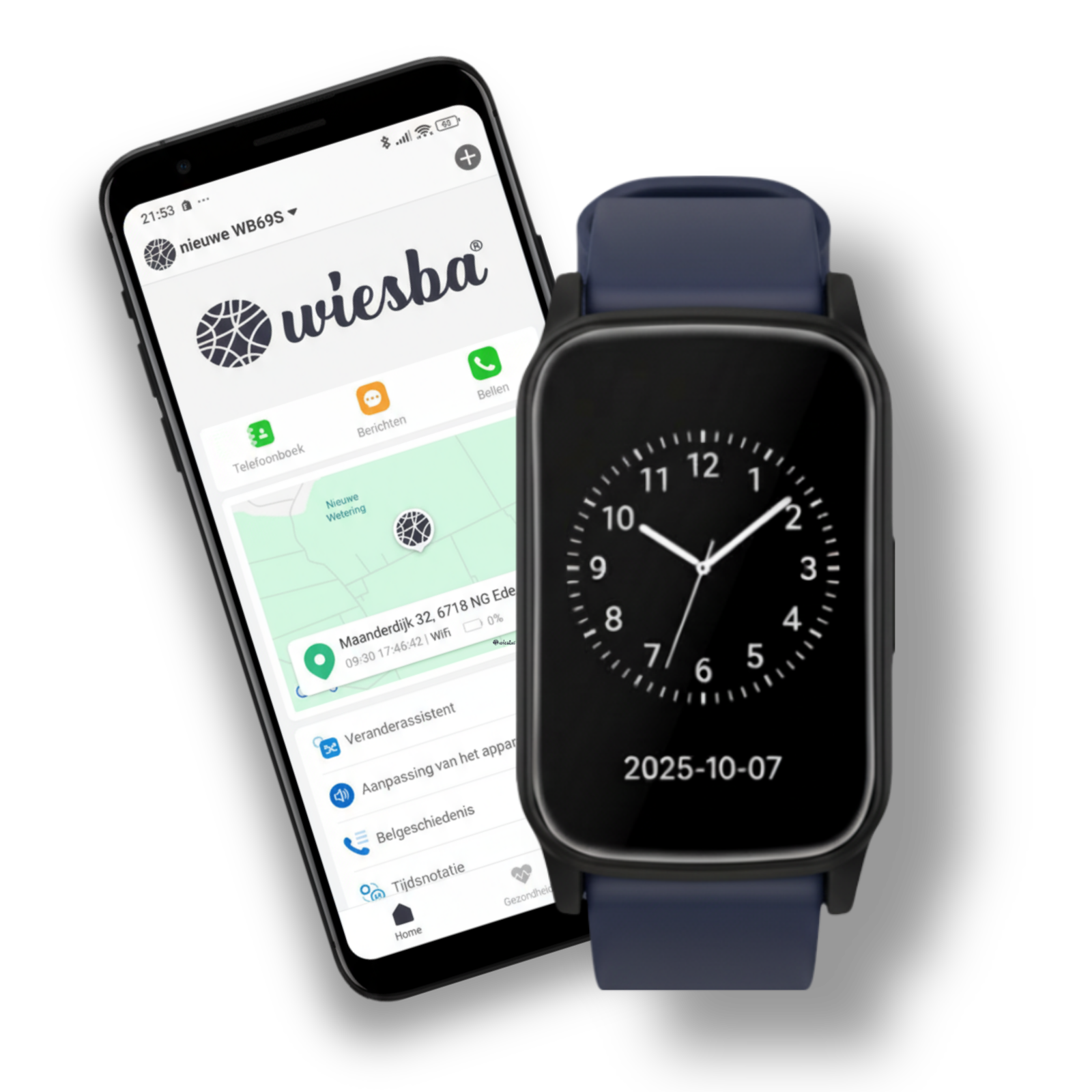 Wiesba WB80S senior Horloge