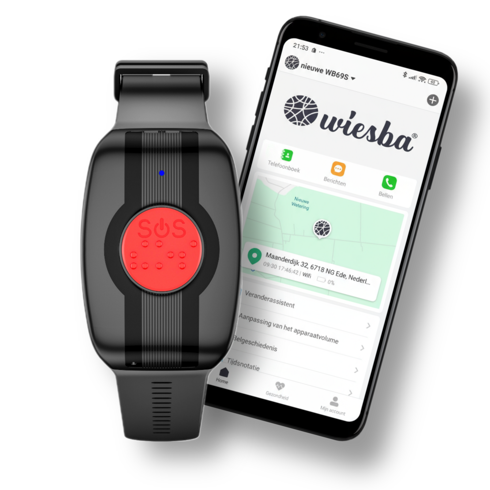 Wiesba WB74S senior smartwatch