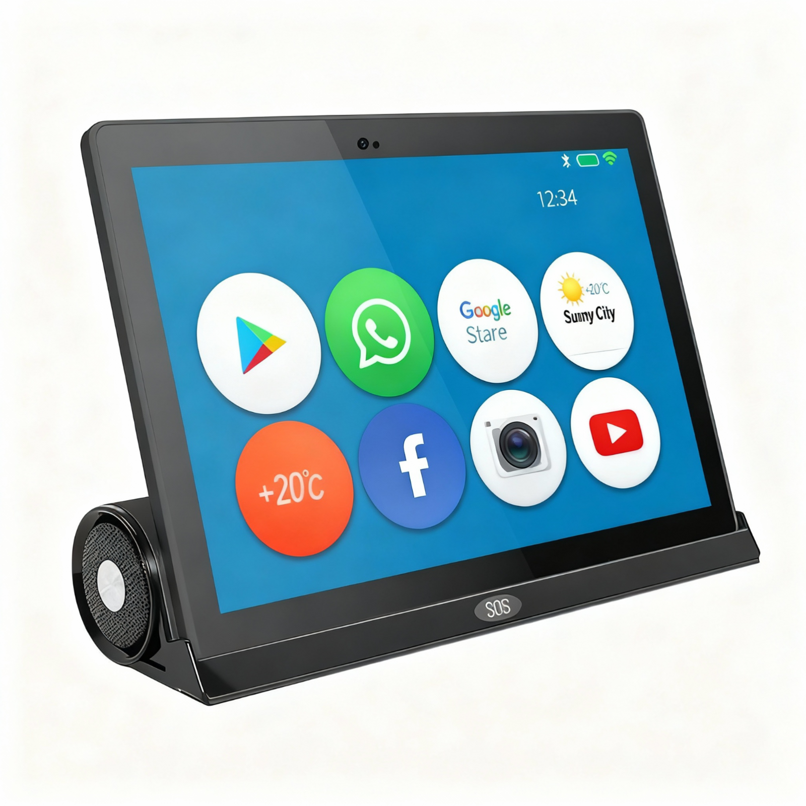 Wiesba senioren tablet 10,1" 4G SOS-Knop