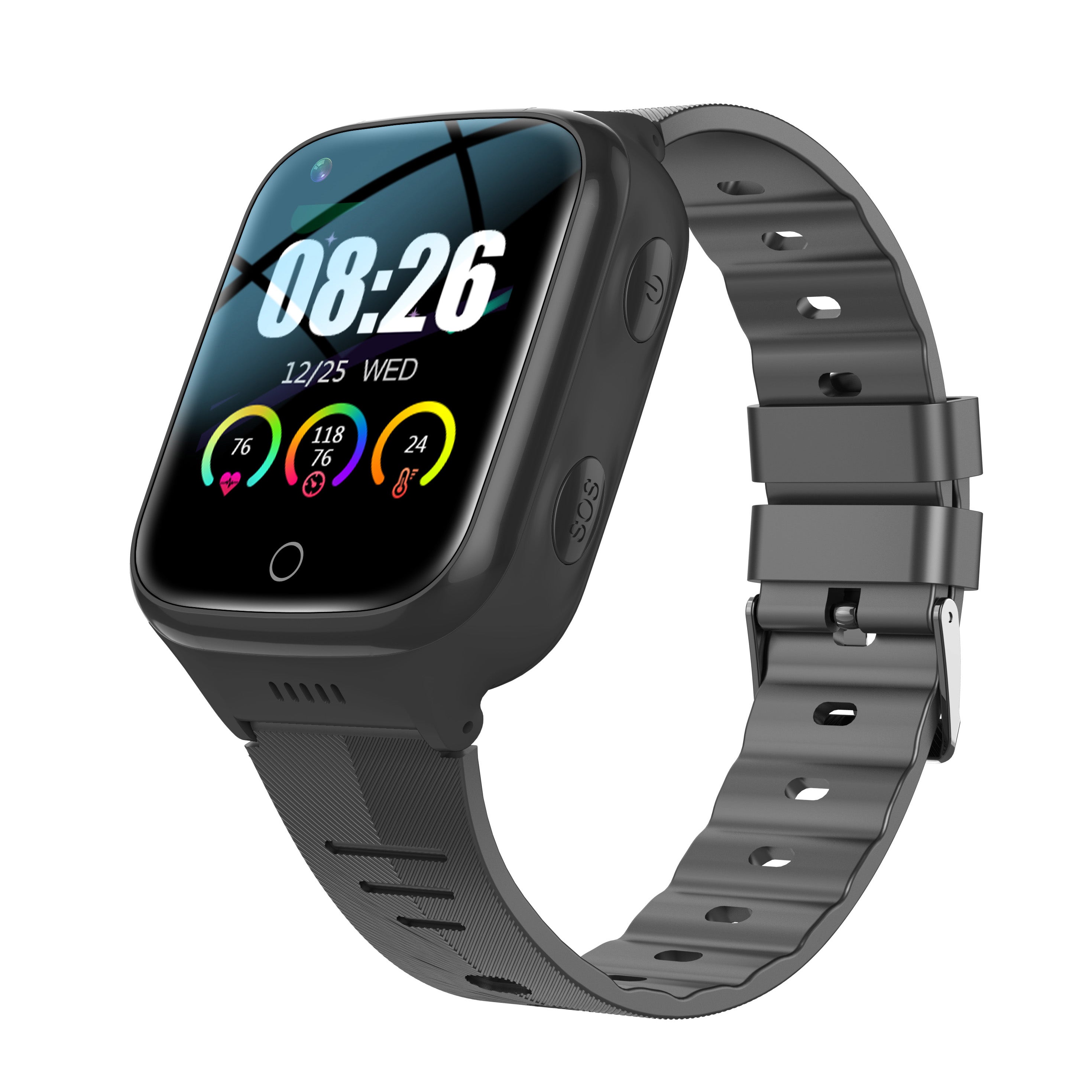 Wiesba WB9L GPS Horloge Senior Smartwatch voor Ouderen