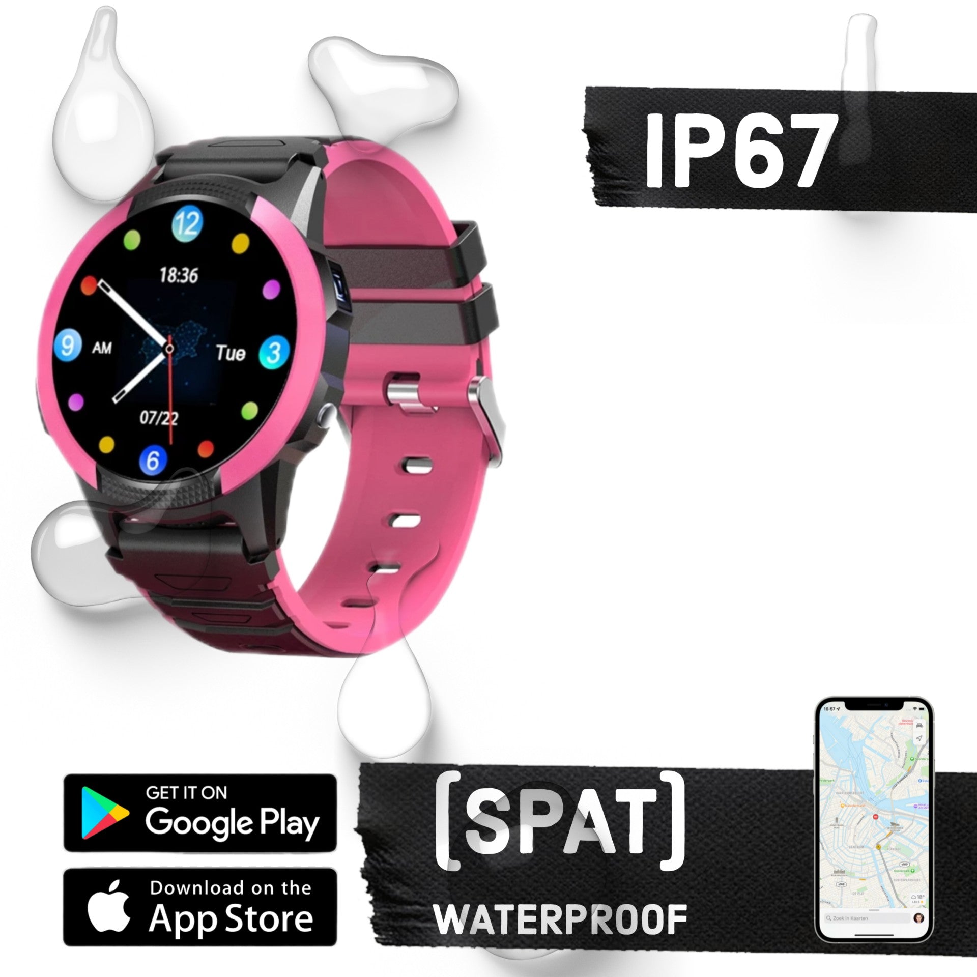 Ibello kinder smart horloge gps sale